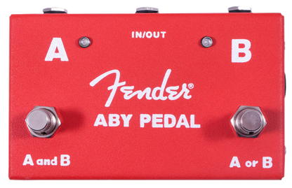 Fender ABY Footswitch for Guitar and Amplifier