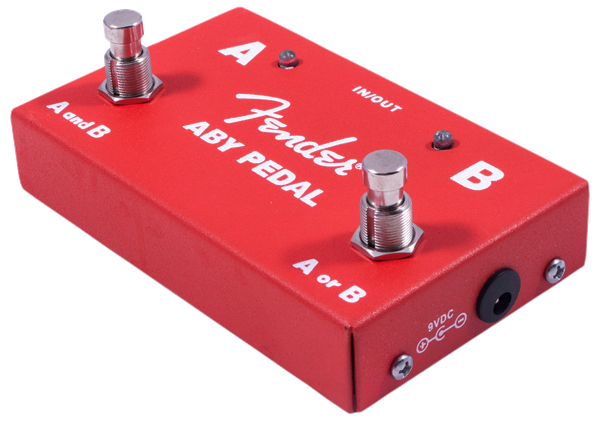 Fender ABY Footswitch for Guitar and Amplifier