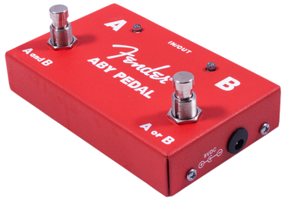 Fender ABY Footswitch for Guitar and Amplifier