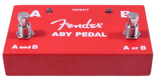 Fender ABY Footswitch for Guitar and Amplifier