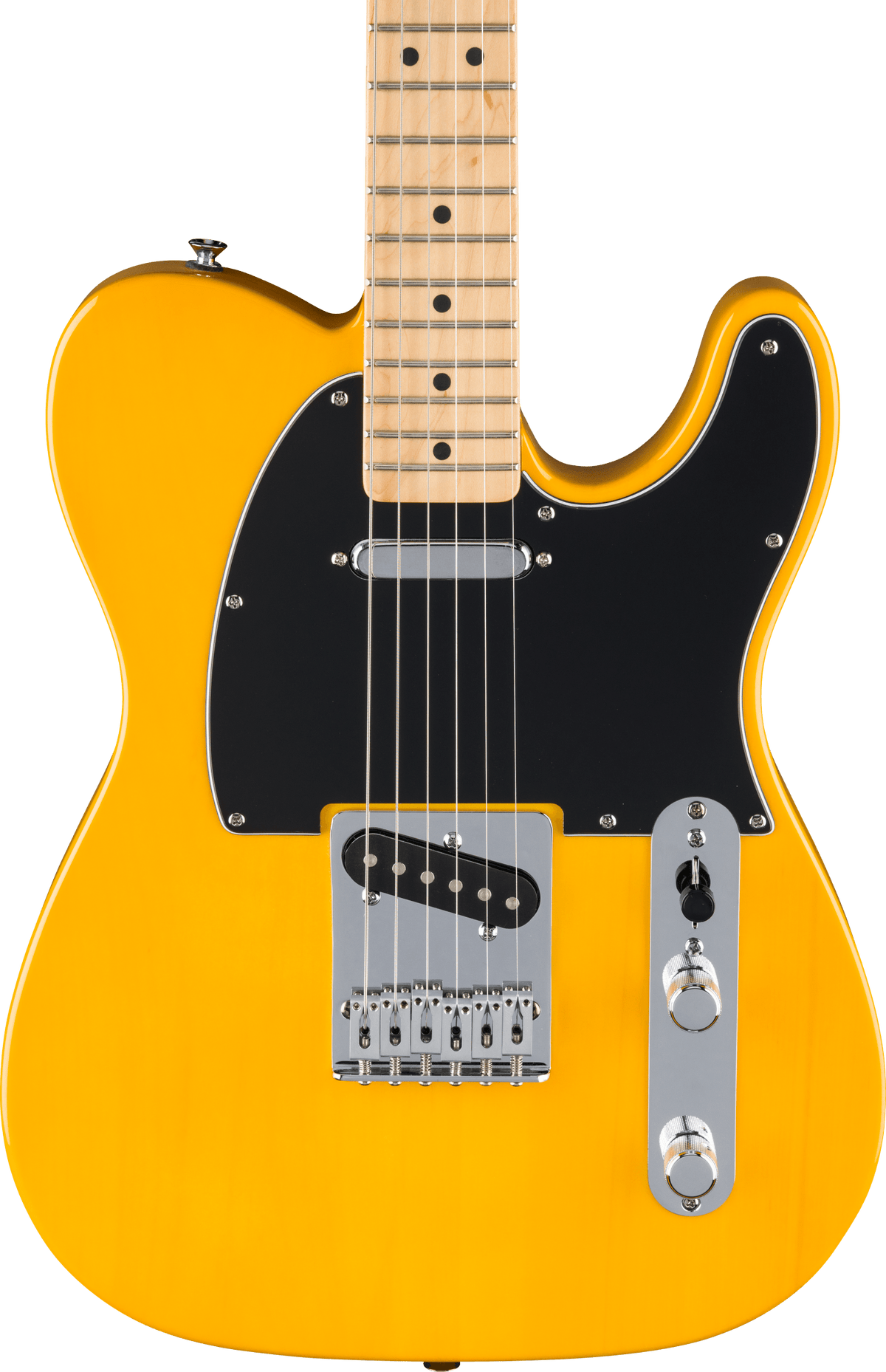 Fender Standard Telecaster Maple Fingerboard Electric Guitar, Butterscotch Blonde - CBN Music Warehouse