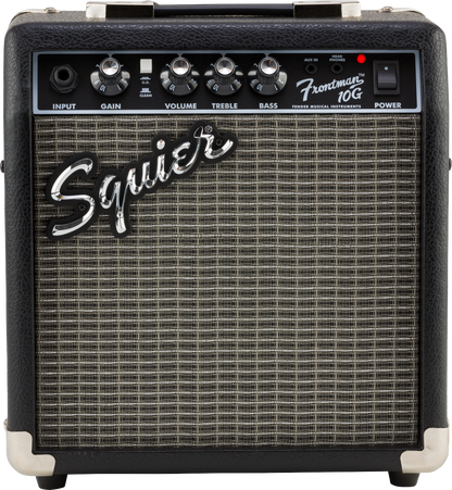 Squier Sonic Stratocaster Electric Guitar Pack, 2-Color Sunburst with Gig Bag, strap and Amp 10G - CBN Music Warehouse