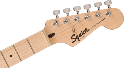 Squier Sonic Stratocaster Electric Guitar Pack, 2-Color Sunburst with Gig Bag, strap and Amp 10G - CBN Music Warehouse