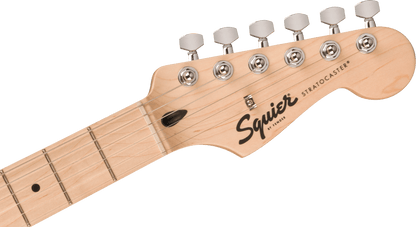 Squier Sonic Stratocaster Electric Guitar - Black with Maple Fingerboard