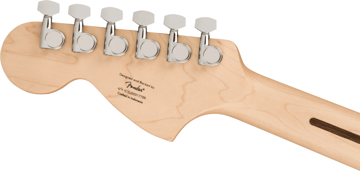 Squier Affinity Stratocaster Electric Guitar, Maple Fingerboard, Olympic White - CBN Music Warehouse