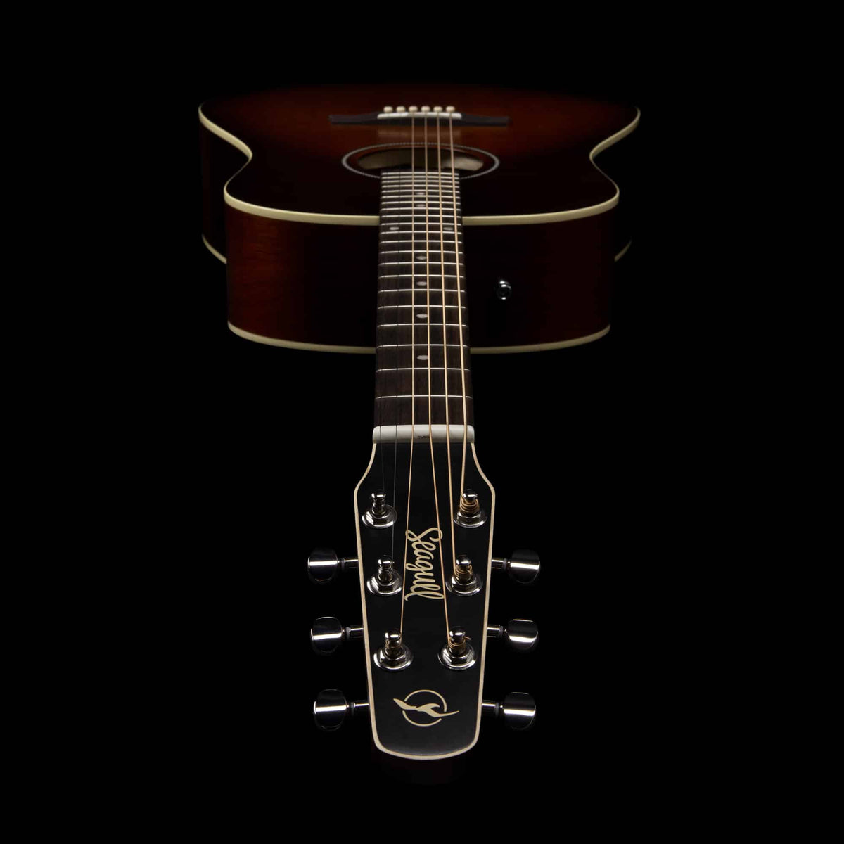 Seagull S6 Original Burnt Umber Presys II Acoustic Electric Guitar - #0041