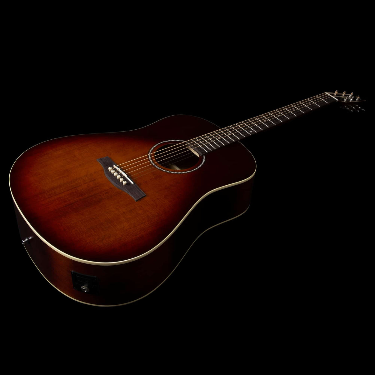 Seagull S6 Original Burnt Umber Presys II Acoustic Electric Guitar - #0041