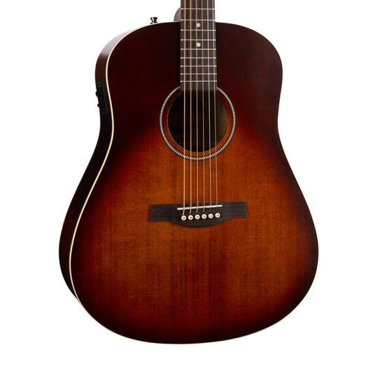 Seagull S6 Original Burnt Umber Presys II Acoustic Electric Guitar - #0041