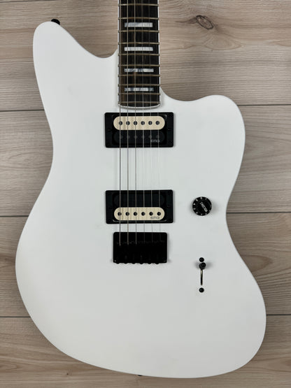 Fender Jim Root Signature Jazzmaster V4 with Ebony Fingerboard, Flat White - CBN Music Warehouse