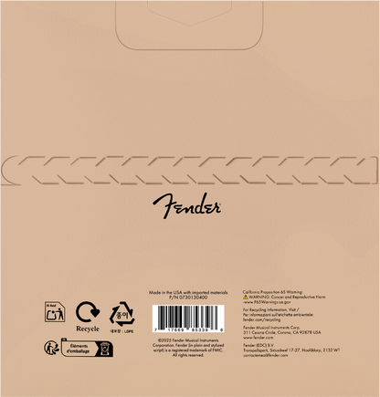 Fender 130C Nylon Classical Acoustic Guitar Strings, Clear/Silver, Ball End, .028-.043 Gauges