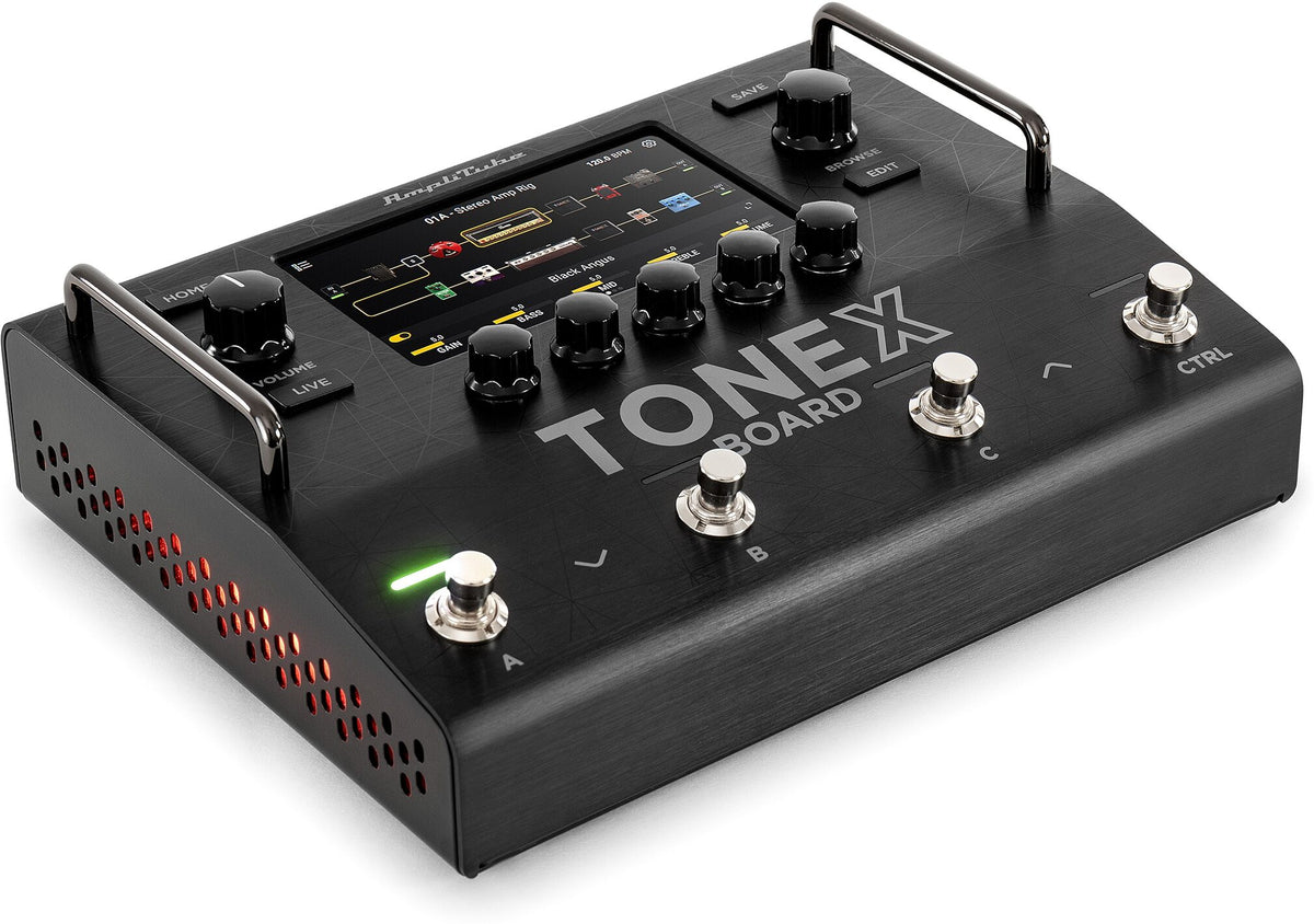 NEW! IK Multimedia TONEX Board Floor Amp Modeler and FX Processor