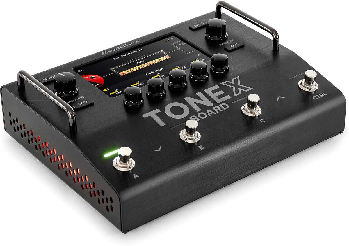 NEW! IK Multimedia TONEX Board Floor Amp Modeler and FX Processor