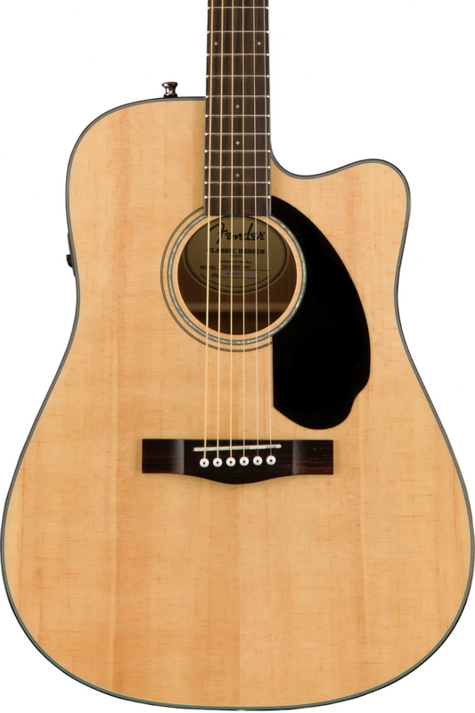 Fender CD-60SCE Dreadnought Acoustic-Electric Guitar Natural