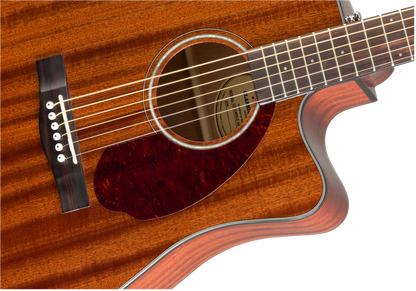 Fender CD-140SCE Dreadnought Acoustic Electric Guitar, All-Mahogany with Case