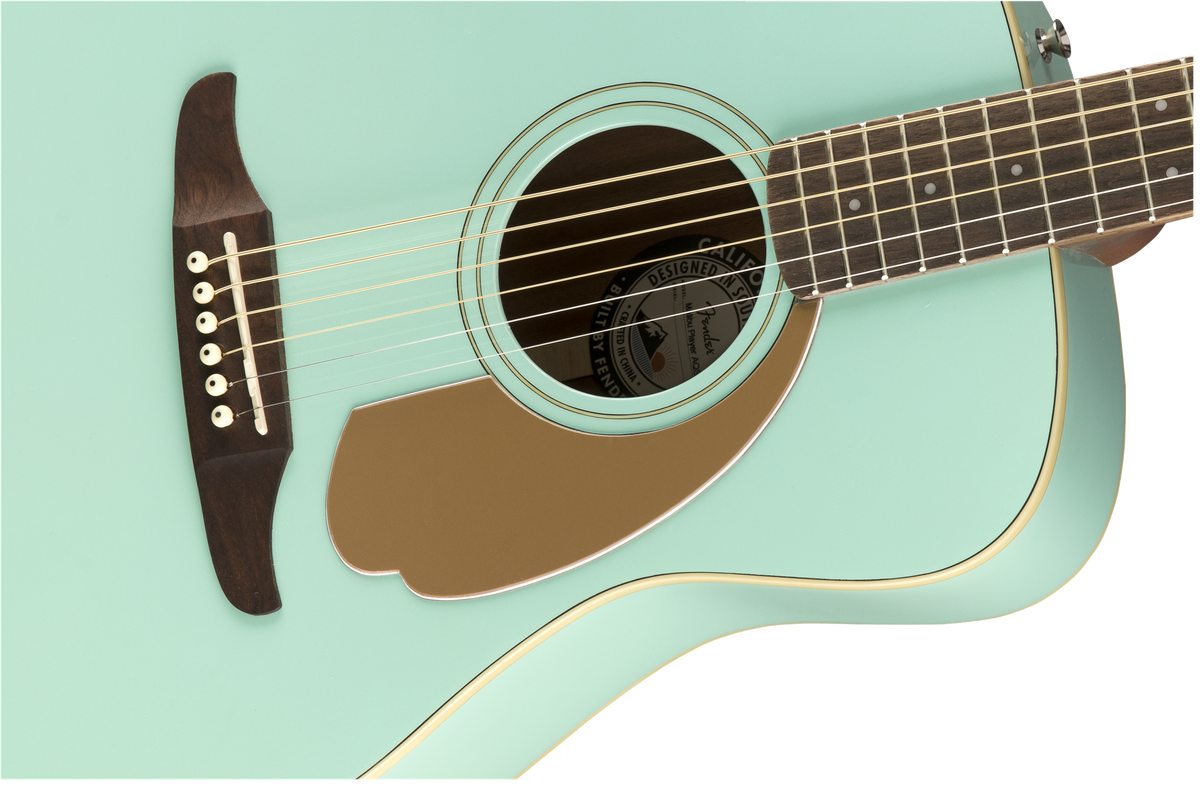 Fender Malibu Player Acoustic-electric Guitar - Aqua Splash - #0241