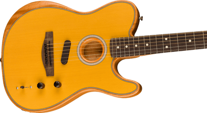 Fender Acoustasonic Player Telecaster Acoustic Electric, Butterscotch Blonde