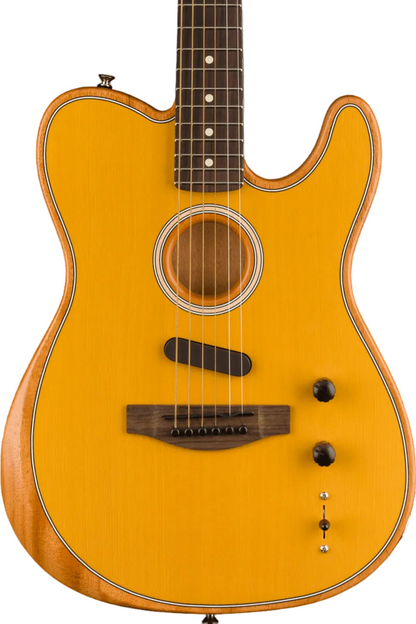 Fender Acoustasonic Player Telecaster Acoustic Electric, Butterscotch Blonde
