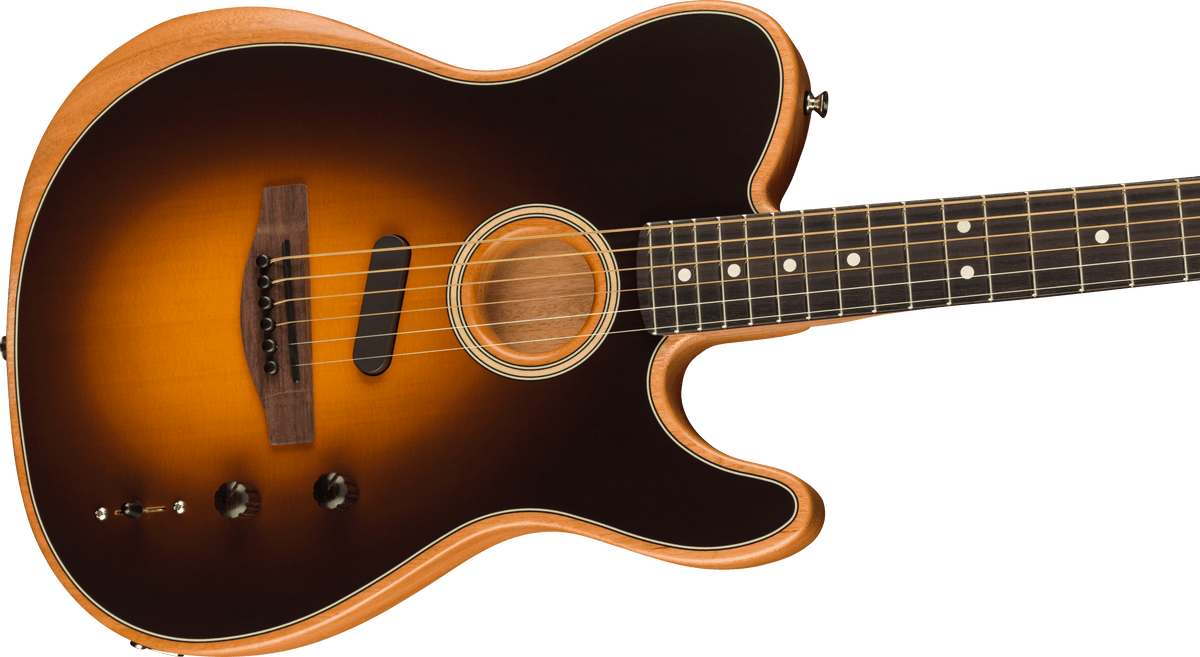 Fender Acoustasonic Player Telecaster Acoustic Electric, Shadow Burst