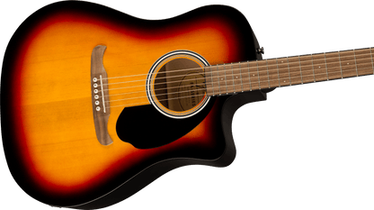 Fender FA-125CE Dreadnought Acoustic Electric Guitar, Sunburst