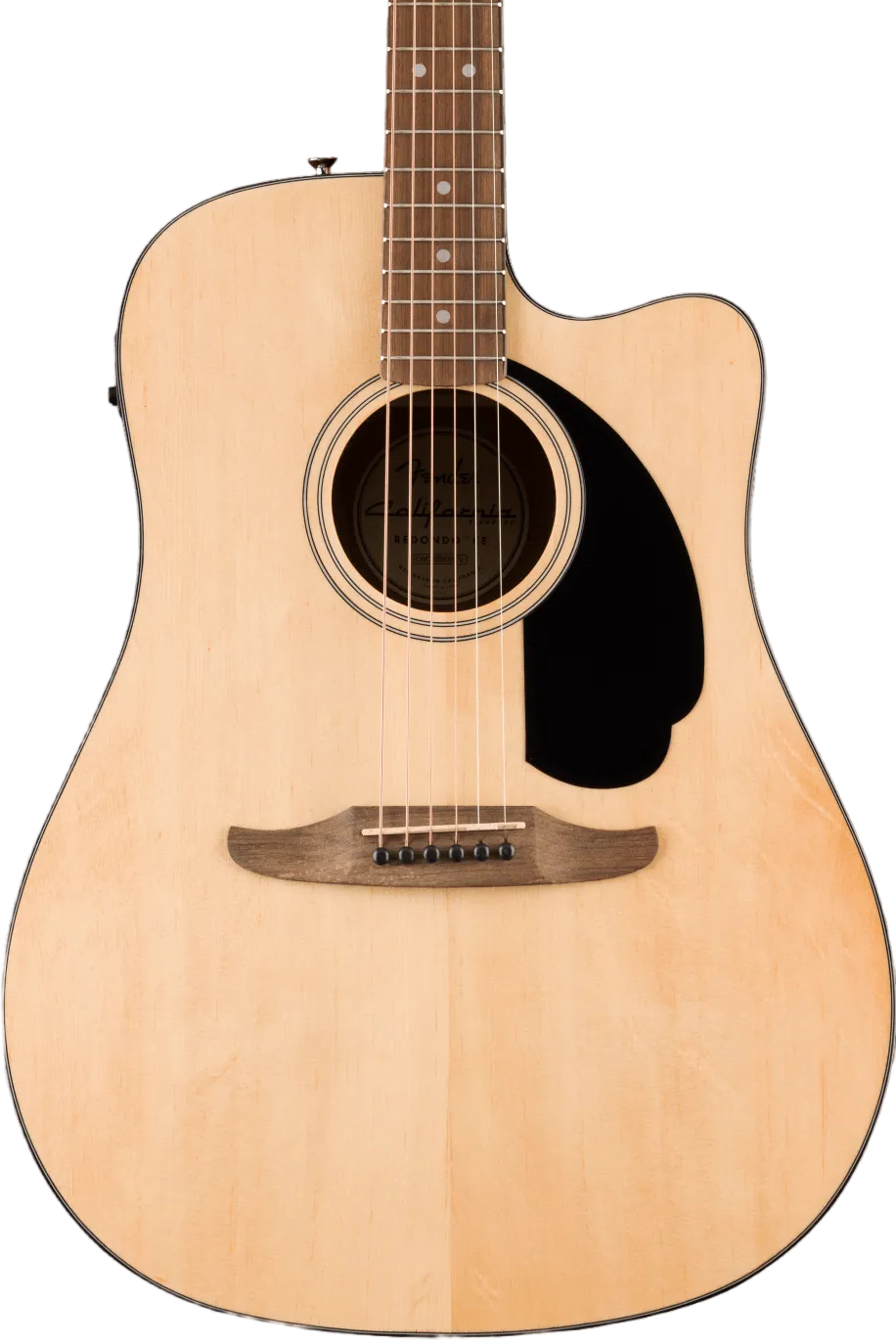 Fender California Standard Redondo CE, Spruce Top Acoustic Guitar, Natural