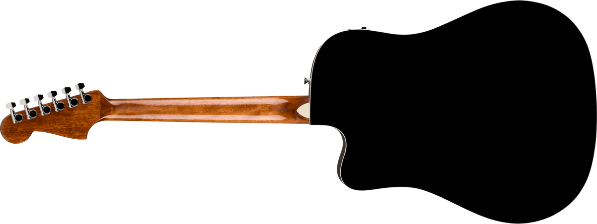 Fender California Standard Redondo CE Acoustic- Electric Guitar, Black - CBN Music Warehouse
