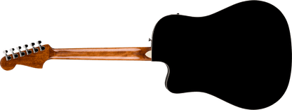 Fender California Standard Redondo CE Acoustic- Electric Guitar, Black - CBN Music Warehouse