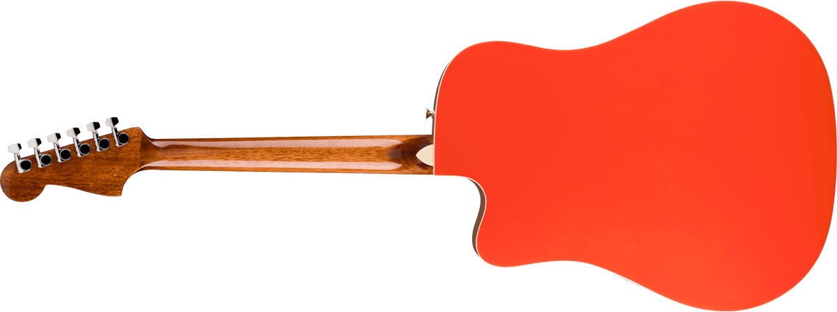 Fender California Standard Redondo CE Acoustic- Electric Guitar, Fiesta Red