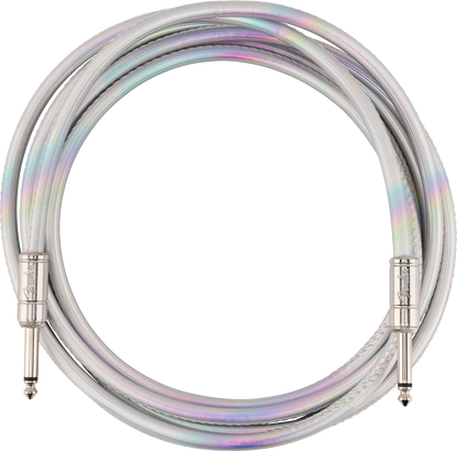 Fender Contour 10' Instrument Cable, Iridescent - CBN Music Warehouse