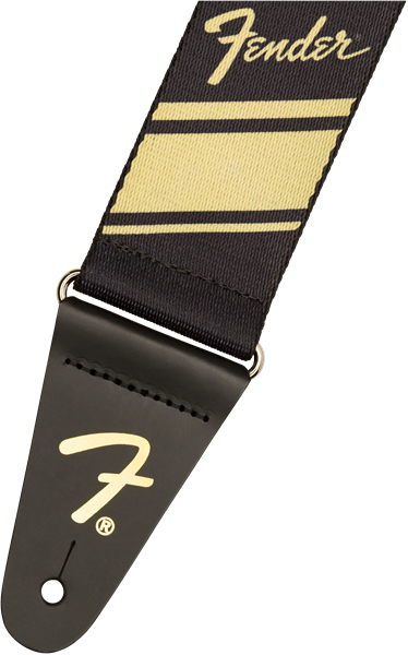 Fender Competition Stripe Guitar Strap, Gold