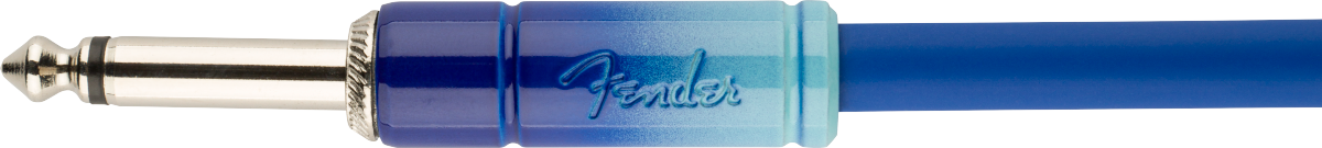 Fender Ombré Instrument Cable, Straight/Straight, 10 feet, Belair Blue
