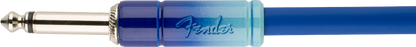 Fender Ombré Instrument Cable, Straight/Straight, 10 feet, Belair Blue