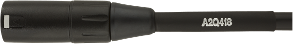 Fender Professional Series Microphone Cable 10 foot , Black - CBN Music Warehouse