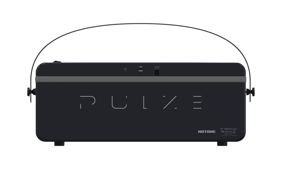 NEW! Hotone AP-30BK Pulze Luna Multifunctional Bluetooth modeling Guitar Amplifier Black - CBN Music Warehouse