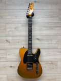Fender 75th Anniversary American Ultra II Telecaster Electric Guitar, Liquid Gold - CBN Music Warehouse