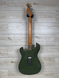 Veritas Custom Portlander Double Cut Olive Drab with Matching Headstock