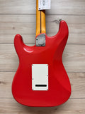 Fender American Ultra Luxe Vintage '60s Stratocaster HSS Electric Guitar, Fiesta Red - #1721