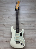 Fender American Vintage II 1961 Stratocaster Electric Guitar, Olympic White - CBN Music Warehouse