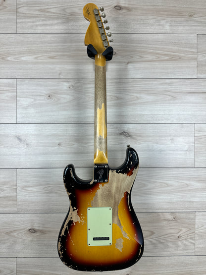Fender Custom Shop Michael Landau Signature 1968 Stratocaster Bleached 3-Color Sunburst - R126146