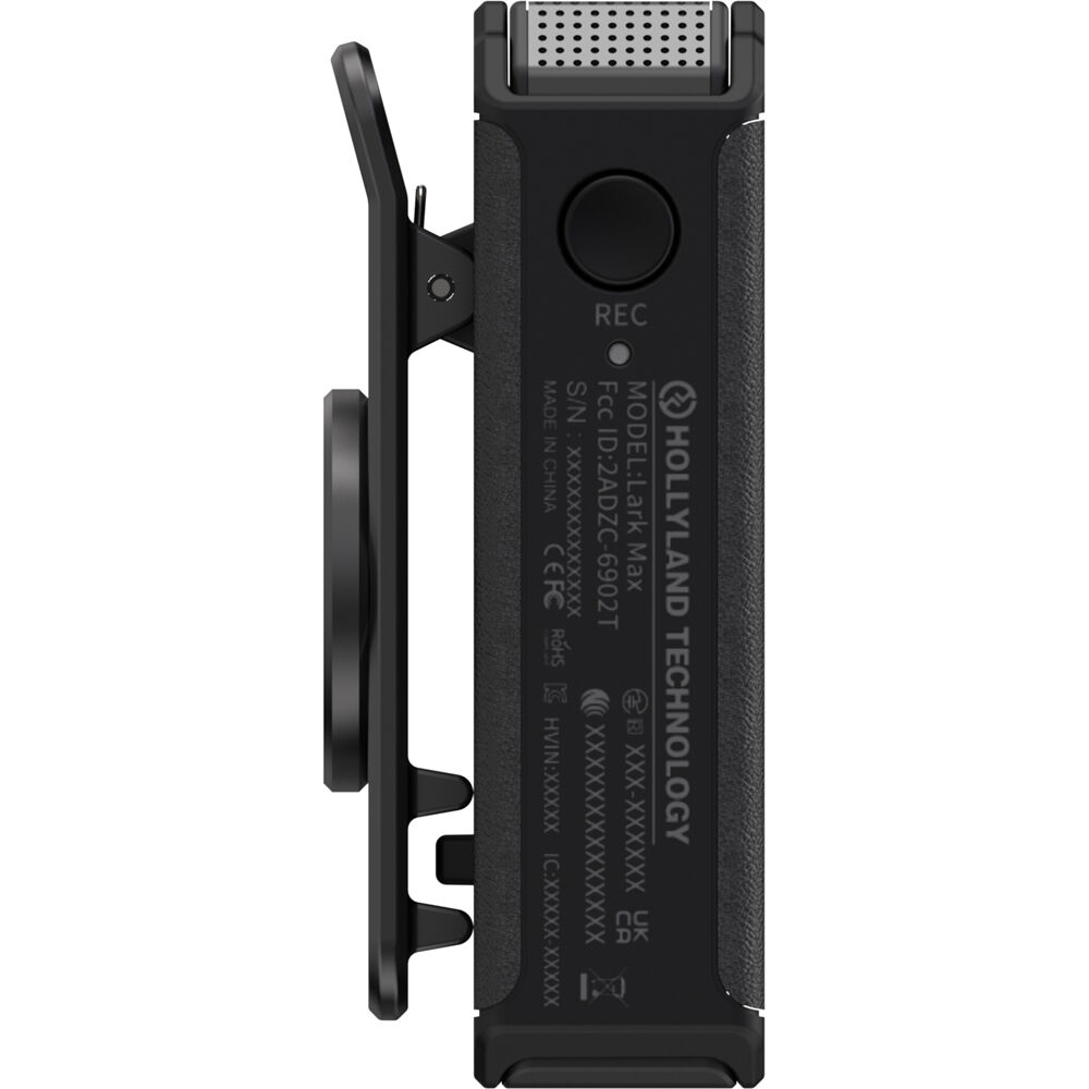 Hollyland LARK MAX Duo Wireless Microphone System (2.4 GHz, Black) - CBN Music Warehouse