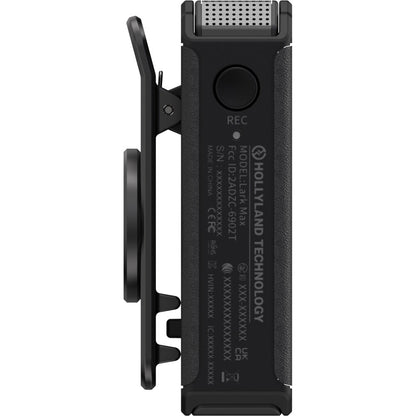 Hollyland LARK MAX Duo Wireless Microphone System (2.4 GHz, Black) - CBN Music Warehouse