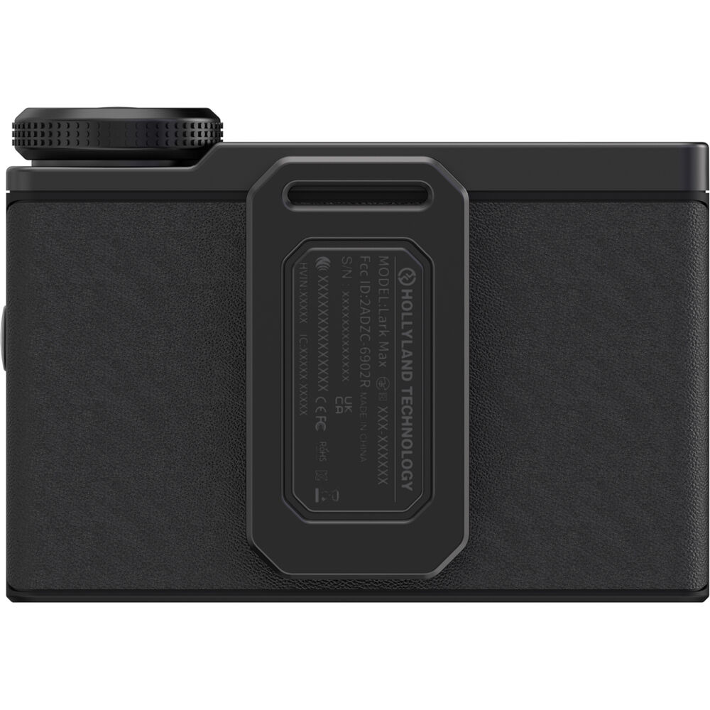 Hollyland LARK MAX Duo Wireless Microphone System (2.4 GHz, Black) - CBN Music Warehouse
