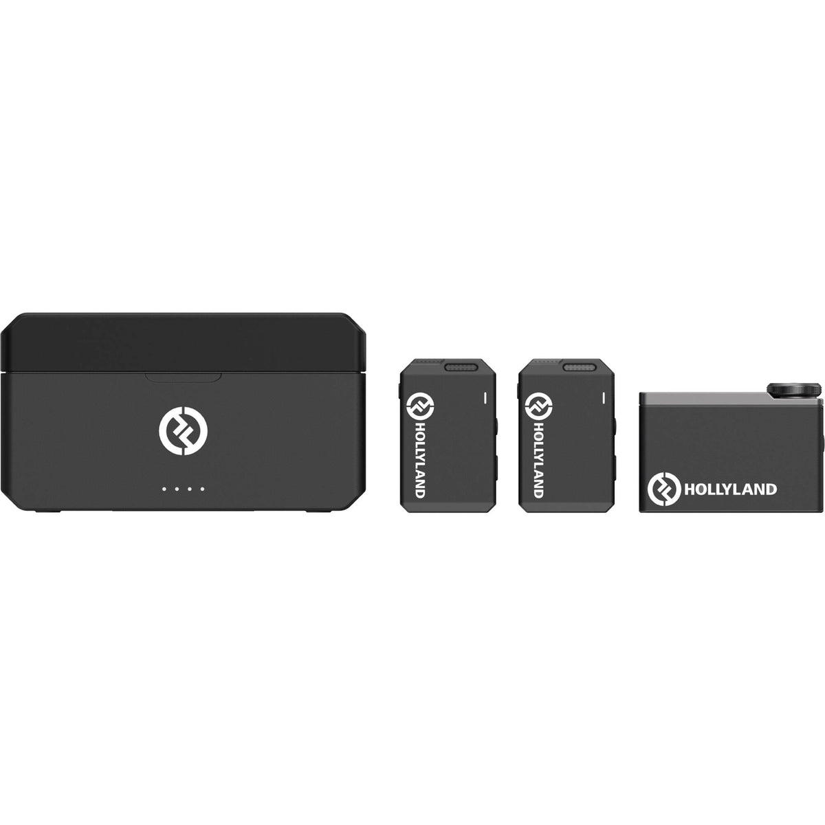Hollyland LARK MAX Duo Wireless Microphone System (2.4 GHz, Black) - CBN Music Warehouse