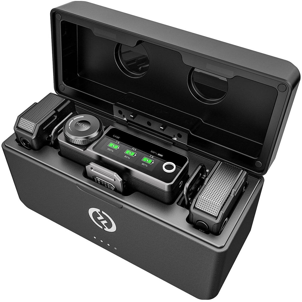 Hollyland LARK MAX Duo Wireless Microphone System (2.4 GHz, Black) - CBN Music Warehouse