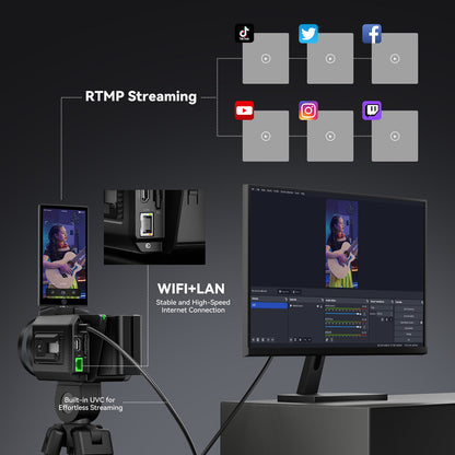 Hollyland VenusLiv One-Touch 24/7 Live Streaming Camera