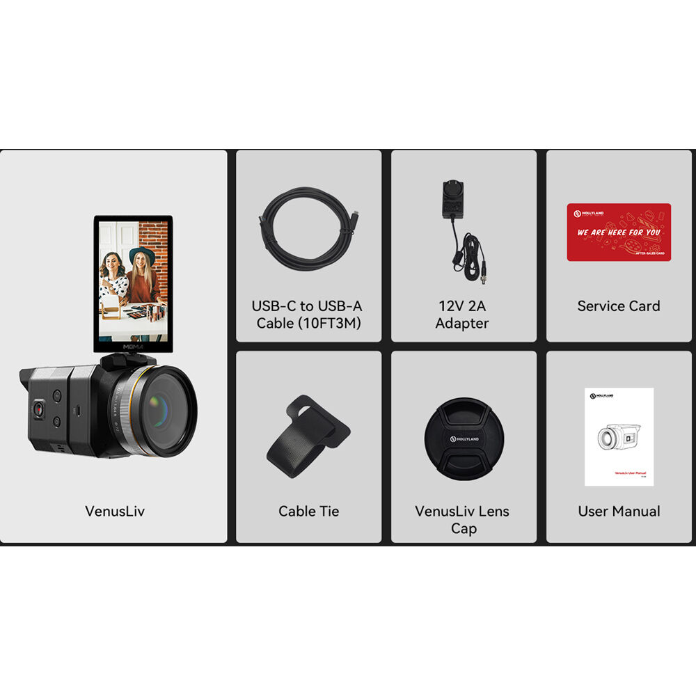 Hollyland VenusLiv One-Touch 24/7 Live Streaming Camera