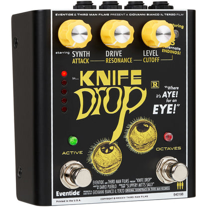 Eventide Knife Drop Fuzz Octave and Monophonic Synth Pedal