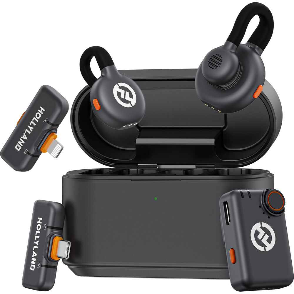 Hollyland LARK M2S Ultimate Combo 2-Person Wireless Microphone System