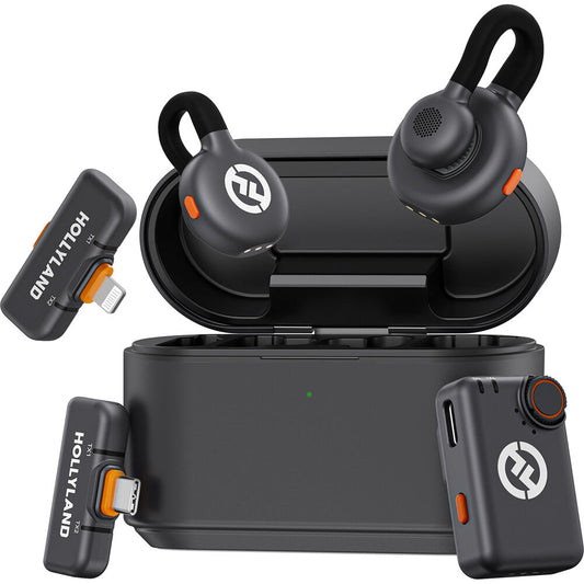 Hollyland LARK M2S Ultimate Combo 2-Person Wireless Microphone System