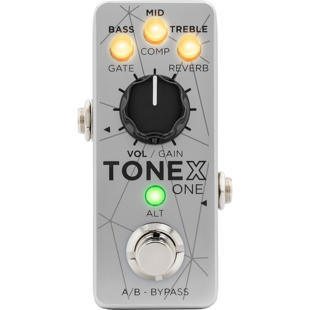 IK Multimedia TONEX ONE Pedal Bass Edition Amplifier/Cab/Effect Modeling Pedal