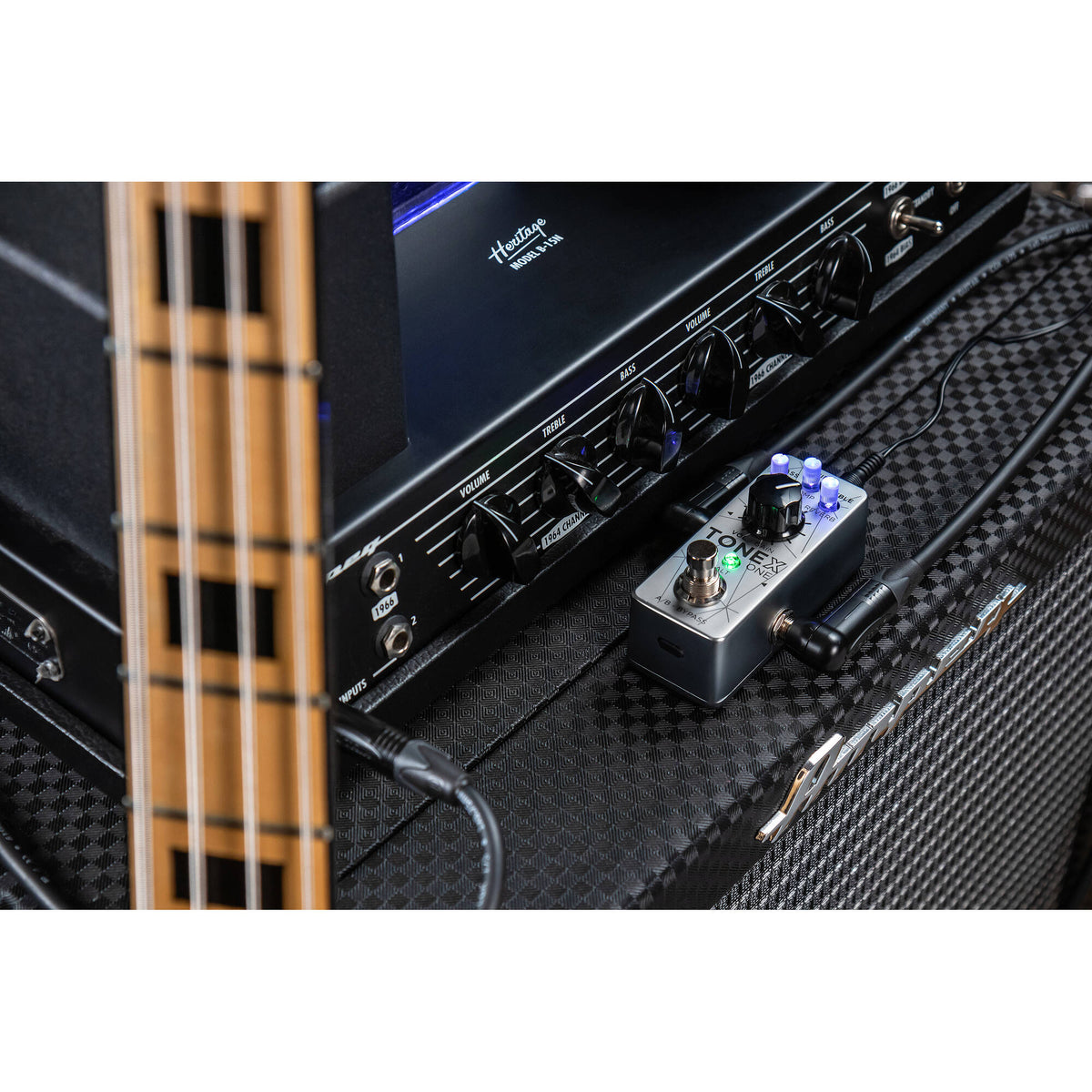 IK Multimedia TONEX ONE Pedal Bass Edition Amplifier/Cab/Effect Modeling Pedal